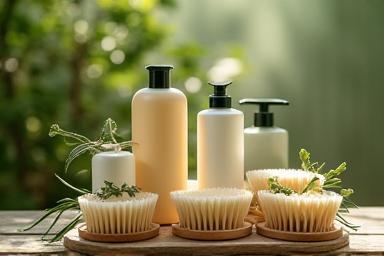 Eco-friendly pet products display